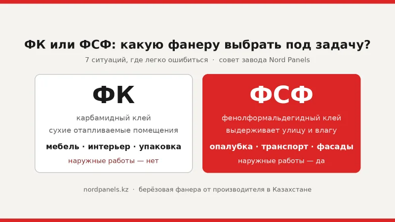 ФК или ФСФ под задачу: 7 ситуаций, где легко ошибиться с фанерой